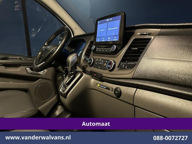 Ford TRANSIT CUSTOM 2.0 TDCI 131pk Automaat L2H1 Euro6 Airco | Camera | Cruisecontrol | Apple Carplay Android auto, Parkeersensoren, verwarmde voorruit, LED, Bijrijdersbank, Trekhaak