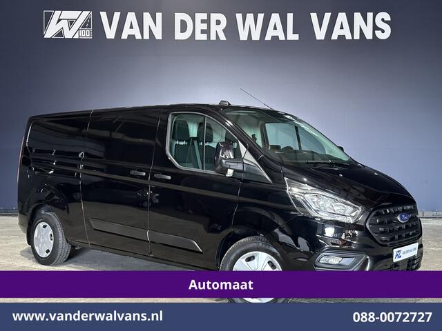 Ford TRANSIT CUSTOM 2.0 TDCI 131pk Automaat L2H1 Euro6 Airco | Apple Carplay | LED | Cruisecontrol Android Auto, Parkeersensoren, Verwarmde voorruit, Bijrijdersbank