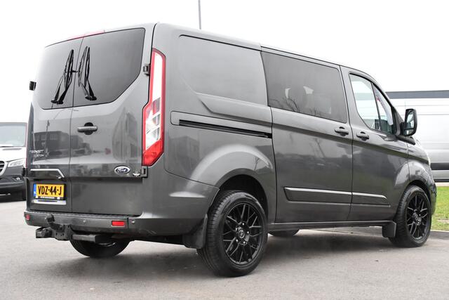 Ford TRANSIT CUSTOM 300 2.0 TDCI L1H1 Limited DC Raptor Edition Camera, Cruise, Carplay, 2 x Schuifdeur, LED, Stoelverwarming, 130pk, Automaat, Uniek!