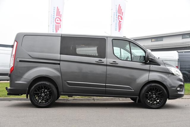 Ford TRANSIT CUSTOM 300 2.0 TDCI L1H1 Limited DC Raptor Edition Camera, Cruise, Carplay, 2 x Schuifdeur, LED, Stoelverwarming, 130pk, Automaat, Uniek!