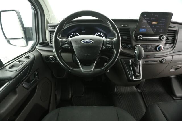Ford TRANSIT CUSTOM 280 2.0 TDCI L1H1 | MARGE | Aut. | Airco | Camera | Cruise | 3-Zits | Schuifdeur L+R | Trekh. | Stoelverw.