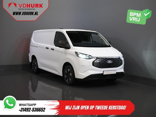 Ford TRANSIT CUSTOM E-Transit 320 Trend 65 kWh 330 km WLTP LED/ Snellader/ 2.3t Trekverm./ Stoelverw./ Carplay/ Climate/ Camera/ PDC/ Cruise