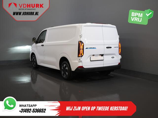 Ford TRANSIT CUSTOM E-Transit 320 Trend 65 kWh 330 km WLTP LED/ Snellader/ 2.3t Trekverm./ Stoelverw./ Carplay/ Climate/ Camera/ PDC/ Cruise