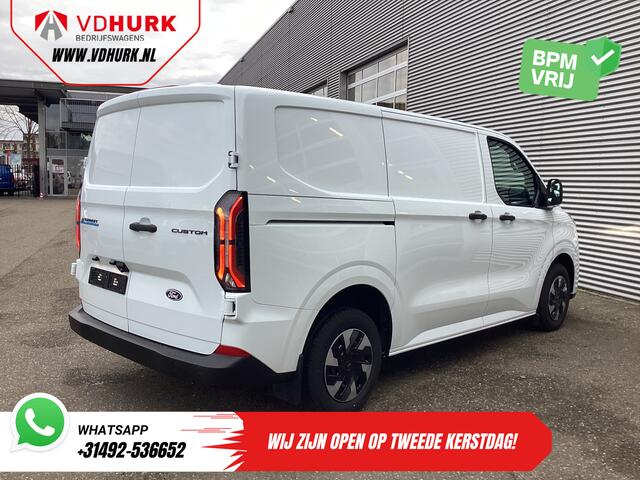 Ford TRANSIT CUSTOM E-Transit 320 Trend 65 kWh 330 km WLTP LED/ Snellader/ 2.3t Trekverm./ Stoelverw./ Carplay/ Climate/ Camera/ PDC/ Cruise