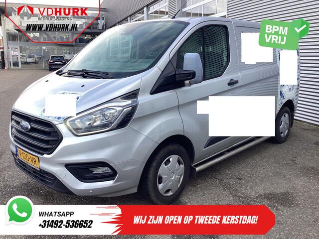 Ford TRANSIT CUSTOM 2.0 TDCI EXPORT NL Auto/ 3 Pers./ Airco/ Cruise/ Sidebars/ PDC/ Trekhaak
