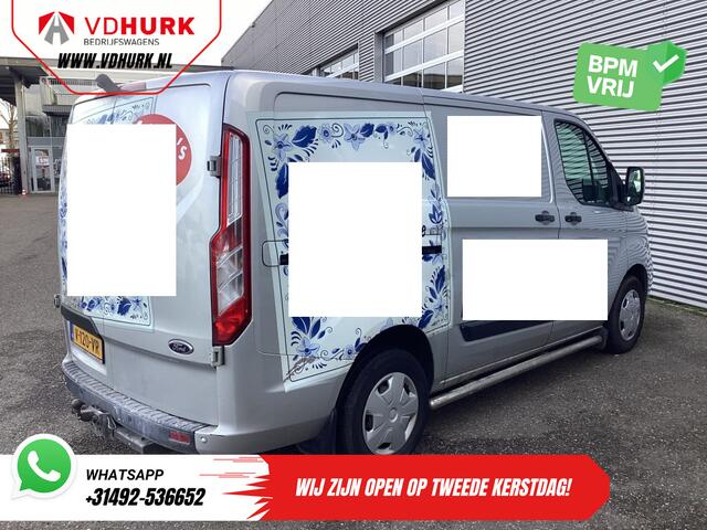 Ford TRANSIT CUSTOM 2.0 TDCI EXPORT NL Auto/ 3 Pers./ Airco/ Cruise/ Sidebars/ PDC/ Trekhaak