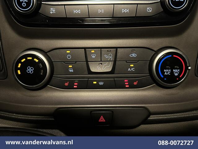 Ford TRANSIT CUSTOM 2.0 TDCI 131pk L2H1 Euro6 Airco | Navigatie | Camera | Apple Carplay LED, Cruisecontrol, Stoelverwarming, Verwarmde Voorruit, Parkeersensoren, Bijrijdersbank