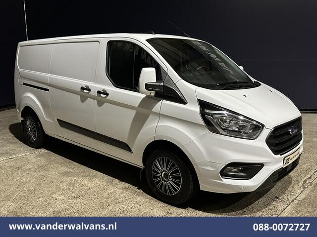 Ford TRANSIT CUSTOM 2.0 TDCI 131pk L2H1 Euro6 Airco | Navigatie | Camera | Apple Carplay LED, Cruisecontrol, Stoelverwarming, Verwarmde Voorruit, Parkeersensoren, Bijrijdersbank