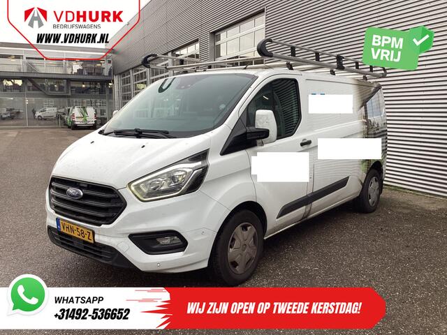 Ford TRANSIT CUSTOM 2.0 TDCI 130 pk L2 Trend EXPORT Carplay/ 2.8t trekverm./ Stoelverw./ Imperiaal/ Navi/ Cruise/ Airco/ Camera/ PDC
