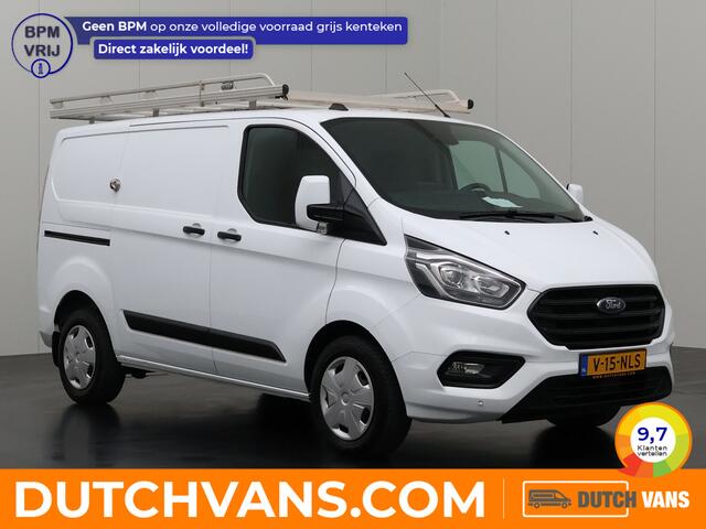 Ford TRANSIT CUSTOM 2.0TDCi 130PK Automaat | Imperiaal | Gatelocks | Navigatie | Camera | Airco | Cruise | 3-Persoons | Betimmering