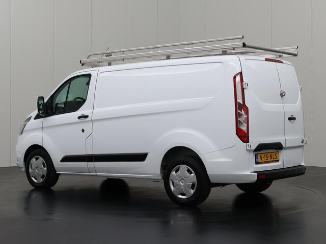 Ford TRANSIT CUSTOM 2.0TDCi 130PK Automaat | Imperiaal | Gatelocks | Navigatie | Camera | Airco | Cruise | 3-Persoons | Betimmering