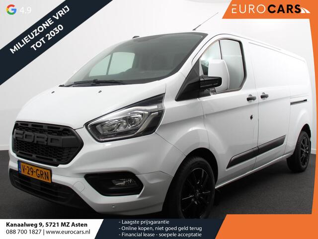 Ford TRANSIT CUSTOM 130pk L2H1 Raptor Edition Trend 2x Schuifdeur Airco Cruise Control Achterklep Radio Bluetooth Euro6