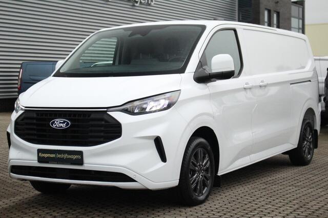 Ford TRANSIT CUSTOM E-Transit 340 L2H1 Limited 71 kWh 218pk Automaat | L + R Zijdeur | Trekgewicht 2300kg | LED | Carplay | Keyless | Camera | Cruise | Stoel+Stuurvwer. | Lease 735,- p/m