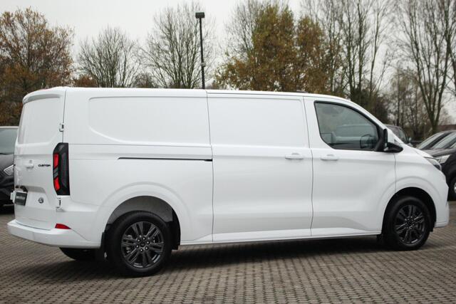 Ford TRANSIT CUSTOM E-Transit 340 L2H1 Limited 71 kWh 218pk Automaat | L + R Zijdeur | Trekgewicht 2300kg | LED | Carplay | Keyless | Camera | Cruise | Stoel+Stuurvwer. | Lease 735,- p/m
