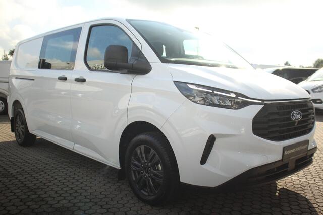 Ford TRANSIT CUSTOM E-Transit 320 L2H1 Trend 71 kWh 218pk DC Automaat | Trekgewicht 2300kg | L+R Zijdeur | Keyless | Carplay/Android | Stoel+Stuurvwer. | Lease 699,- p/m