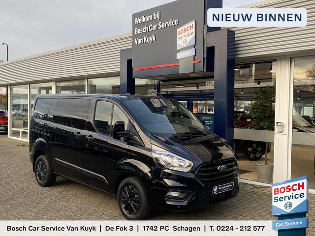Ford TRANSIT CUSTOM 320 2.0 TDCI L1H1 Trend DC / Automaat / Dubbele-Cabine / Cruise-Control / Trekhaak / Stoelverwarming / Apple-Carplay & Android-Auto / Zijschuifdeur-Rechts / DAB Radio-Bluetooth / Navi / Verwarmde-Voorruit / PDC V+A met Camera / ENZ.