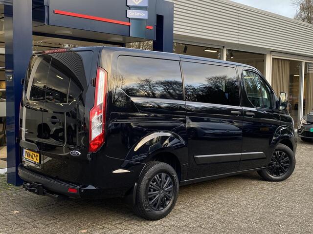Ford TRANSIT CUSTOM 320 2.0 TDCI L1H1 Trend DC / Automaat / Dubbele-Cabine / Cruise-Control / Trekhaak / Stoelverwarming / Apple-Carplay & Android-Auto / Zijschuifdeur-Rechts / DAB Radio-Bluetooth / Navi / Verwarmde-Voorruit / PDC V+A met Camera / ENZ.