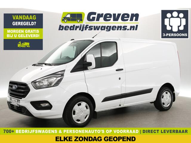 Ford TRANSIT CUSTOM 2.0 EcoBlue L1H1 | Airco | Cruise | 3-Zits | Stoelverw. | Parkeersens.