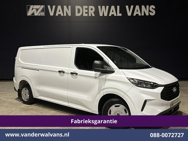 Ford TRANSIT CUSTOM 2.0 TDCI 136pk L2H1 Fabrieksgarantie Euro6 Airco | Camera | Apple Carplay | Cruisecontrol | LED Android Auto, Parkeersensoren, Verwarmde voorruit, Bijrijdersbank