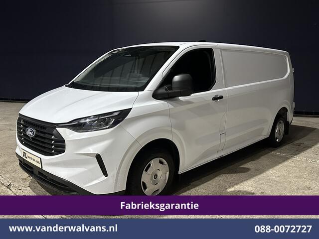 Ford TRANSIT CUSTOM 2.0 TDCI 136pk L2H1 Fabrieksgarantie Euro6 Airco | Camera | Apple Carplay | Cruisecontrol | LED Android Auto, Parkeersensoren, Verwarmde voorruit, Bijrijdersbank