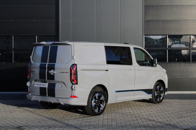 Ford TRANSIT CUSTOM 320 2.5 PHEV L1H1 Sport DC 232pk - 2x Schuif - 360 Camera - ACC - Keyless - Stoel/Stuurverwarming - Blindspot - Incl BPM - Rijklaar