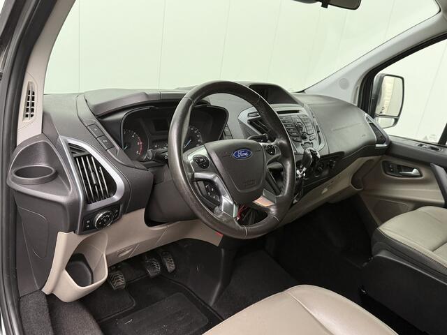 Ford TRANSIT CUSTOM 2.0TDCI 170PK Lang Limited Dubbele Cabine | Leder | Camera | Airco | Cruise | Trekhaak