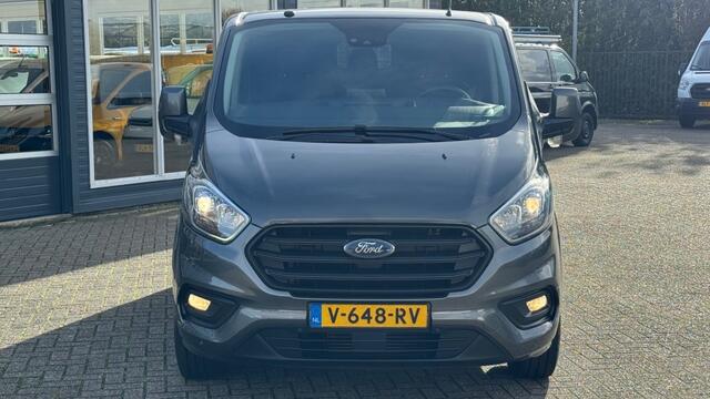 Ford TRANSIT CUSTOM 2.0 TDCI 96KW 131PK DC DUBBELE CABINE AUTOMAAT EURO 6 AIRCO/ NAVIGATIE CAMERA/ 100% DEALERONDERHOUDEN