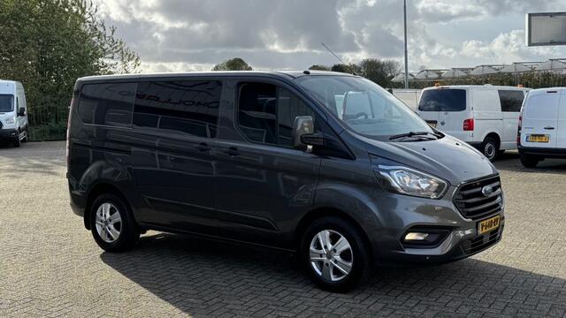 Ford TRANSIT CUSTOM 2.0 TDCI 96KW 131PK DC DUBBELE CABINE AUTOMAAT EURO 6 AIRCO/ NAVIGATIE CAMERA/ 100% DEALERONDERHOUDEN