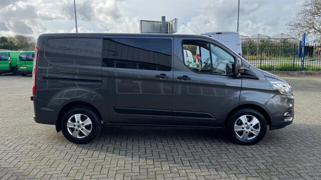 Ford TRANSIT CUSTOM 2.0 TDCI 96KW 131PK DC DUBBELE CABINE AUTOMAAT EURO 6 AIRCO/ NAVIGATIE CAMERA/ 100% DEALERONDERHOUDEN
