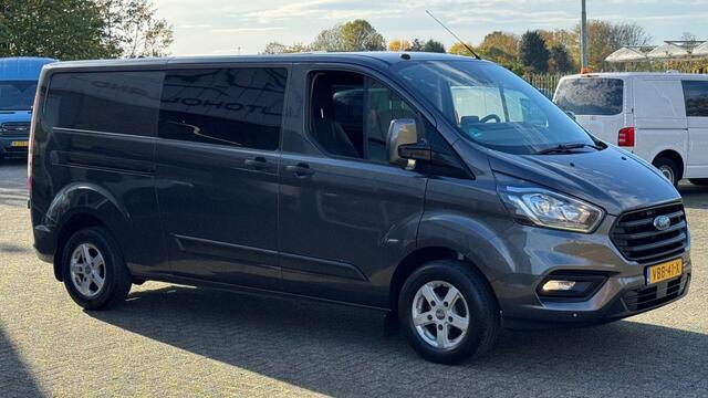 Ford TRANSIT CUSTOM 2.0 TDCI 96KW 131PK DC DUBBELE CABINE L2H1 EURO 6 AIRCO/ CRUISE CONTROL/ NAVI/ CAMEREA/ 100% DEALERONDERHOUDEN