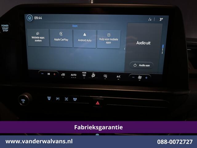Ford TRANSIT CUSTOM 2.0 TDCI 136pk L2H1 Fabrieksgarantie Euro6 Airco | Camera | Apple Carplay | LED | Cruisecontrol Android Autto, Verwarmde voorruit, Parkeersensoren, Bijrijdersbank