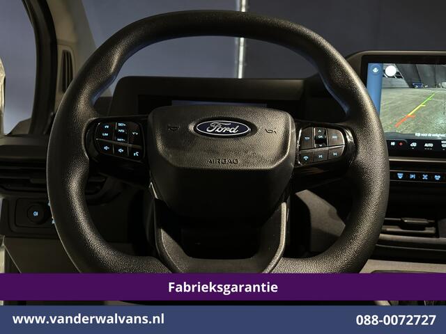 Ford TRANSIT CUSTOM 2.0 TDCI 136pk L2H1 Fabrieksgarantie Euro6 Airco | Camera | Apple Carplay | LED | Cruisecontrol Android Autto, Verwarmde voorruit, Parkeersensoren, Bijrijdersbank
