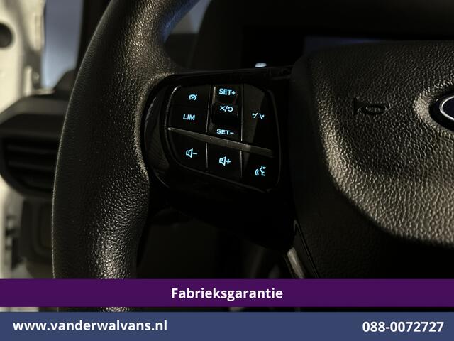 Ford TRANSIT CUSTOM 2.0 TDCI 136pk L2H1 Fabrieksgarantie Euro6 Airco | Camera | Apple Carplay | LED | Cruisecontrol Android Autto, Verwarmde voorruit, Parkeersensoren, Bijrijdersbank