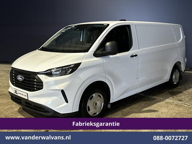 Ford TRANSIT CUSTOM 2.0 TDCI 136pk L2H1 Fabrieksgarantie Euro6 Airco | Camera | Apple Carplay | LED | Cruisecontrol Android Autto, Verwarmde voorruit, Parkeersensoren, Bijrijdersbank