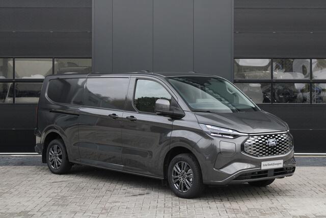 Ford TRANSIT CUSTOM E-Transit 340 L2H1 Limited 65 kWh 218pk - 2x Schuif - LED - 360 Camera - B&O - ACC - Navi - Stoel/Stuurverwarming - Rijklaar