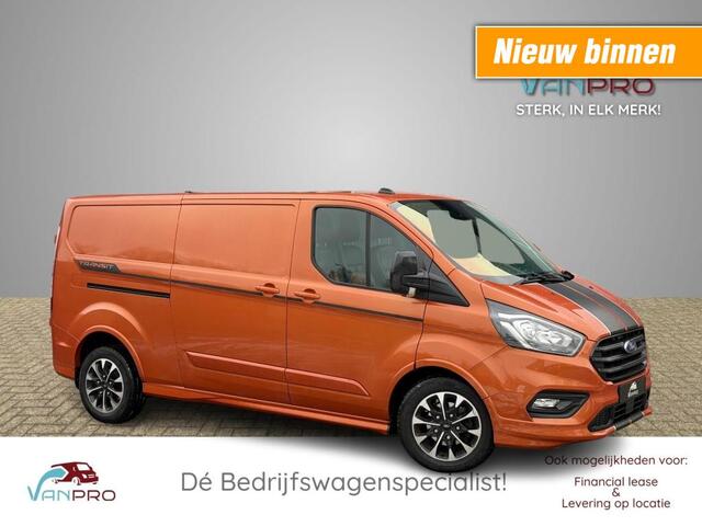 Ford TRANSIT CUSTOM 2.0 TDCi 185PK L2 Orange Sport EDITION / Leder / Trekhaak / Navi / Cruise