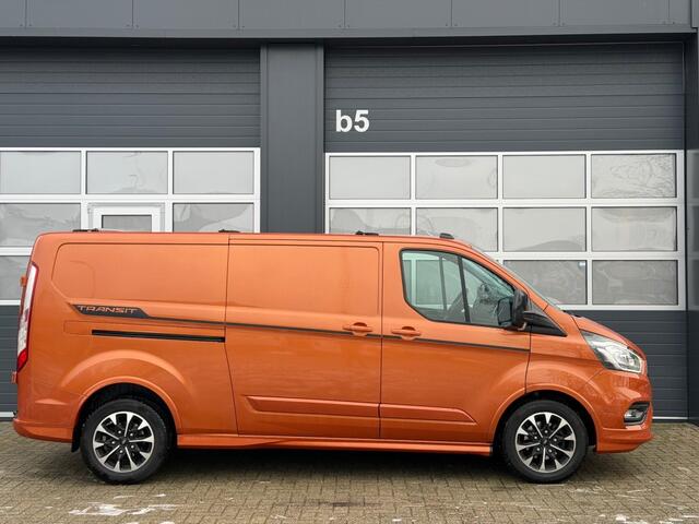 Ford TRANSIT CUSTOM 2.0 TDCi 185PK L2 Orange Sport EDITION / Leder / Trekhaak / Navi / Cruise