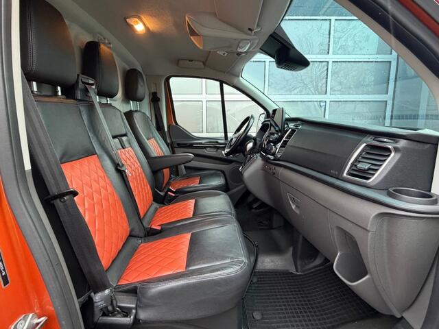 Ford TRANSIT CUSTOM 2.0 TDCi 185PK L2 Orange Sport EDITION / Leder / Trekhaak / Navi / Cruise