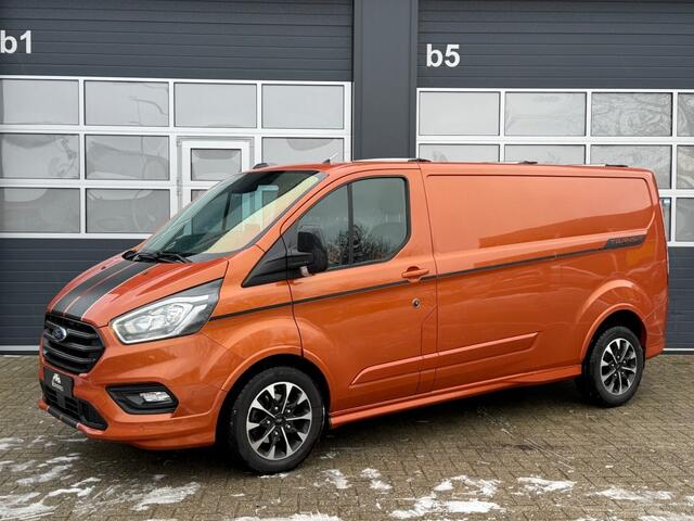 Ford TRANSIT CUSTOM 2.0 TDCi 185PK L2 Orange Sport EDITION / Leder / Trekhaak / Navi / Cruise