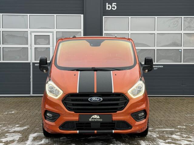 Ford TRANSIT CUSTOM 2.0 TDCi 185PK L2 Orange Sport EDITION / Leder / Trekhaak / Navi / Cruise