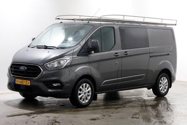 Ford TRANSIT CUSTOM 2.0 TDCI 130pk L2H1 D.C. Limited Navi/Camera/2x Schuifdeur MARGE/BTW-Vrij 05-2019