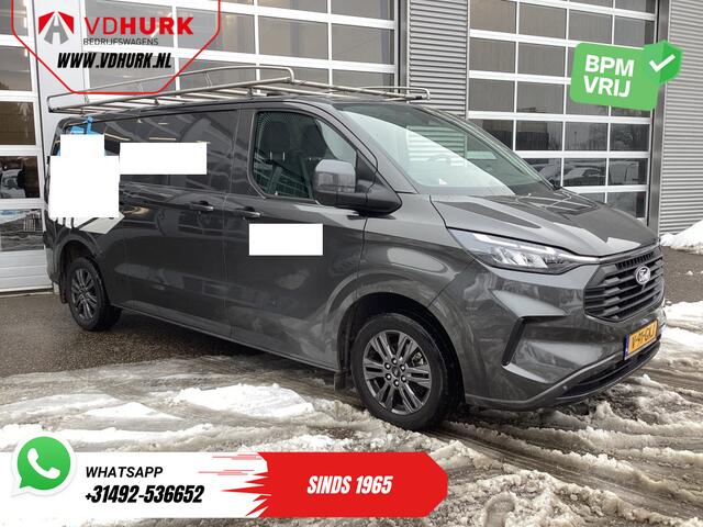 Ford TRANSIT CUSTOM 2.0 TDCI L2 Aut. Limited Garantie tot 8-'29/ NL Auto/ LED/ Carplay/ Alarm III/ 2.5t Trekverm./ Stoelverw./ Imperiaal/ Camera/ Cruise/ PDC