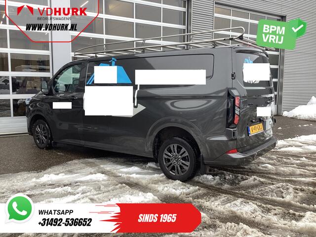 Ford TRANSIT CUSTOM 2.0 TDCI L2 Aut. Limited Garantie tot 8-'29/ NL Auto/ LED/ Carplay/ Alarm III/ 2.5t Trekverm./ Stoelverw./ Imperiaal/ Camera/ Cruise/ PDC