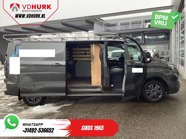 Ford TRANSIT CUSTOM 2.0 TDCI L2 Aut. Limited Garantie tot 8-'29/ NL Auto/ LED/ Carplay/ Alarm III/ 2.5t Trekverm./ Stoelverw./ Imperiaal/ Camera/ Cruise/ PDC