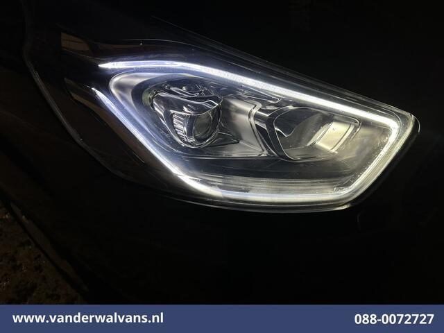 Ford TRANSIT CUSTOM 2.0 TDCI 131pk L2H1 Euro6 Airco | Navigatie | Apple Carplay | LED | Cruisecontrol | 2800kg Trekhaak Android Auto, Parkeersensoren, Bijrijdersbank