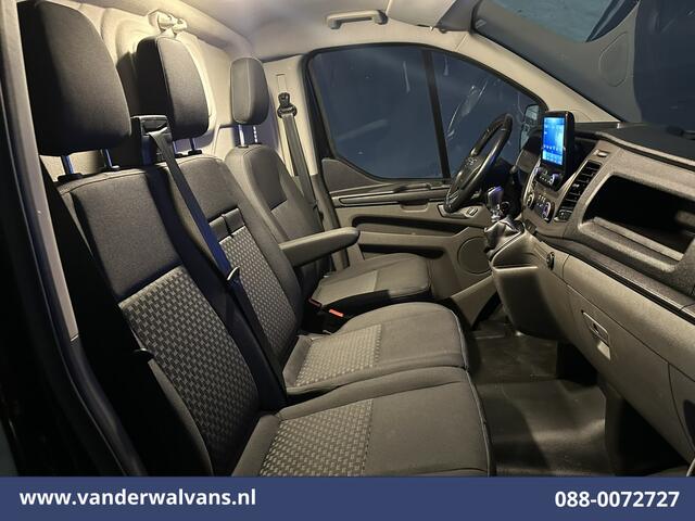 Ford TRANSIT CUSTOM 2.0 TDCI 131pk L2H1 Euro6 Airco | Navigatie | Apple Carplay | LED | Cruisecontrol | 2800kg Trekhaak Android Auto, Parkeersensoren, Bijrijdersbank