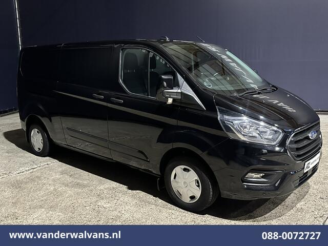 Ford TRANSIT CUSTOM 2.0 TDCI 131pk L2H1 Euro6 Airco | Navigatie | Apple Carplay | LED | Cruisecontrol | 2800kg Trekhaak Android Auto, Parkeersensoren, Bijrijdersbank