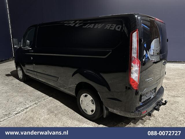 Ford TRANSIT CUSTOM 2.0 TDCI 131pk L2H1 Euro6 Airco | Navigatie | Apple Carplay | LED | Cruisecontrol | 2800kg Trekhaak Android Auto, Parkeersensoren, Bijrijdersbank