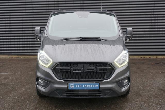 Ford TRANSIT CUSTOM 320 Automaat 131pk L2 Limited Dubbele cabine 2x Schuifdeur Navi Camera Raptor Cruise control 18" Velgen