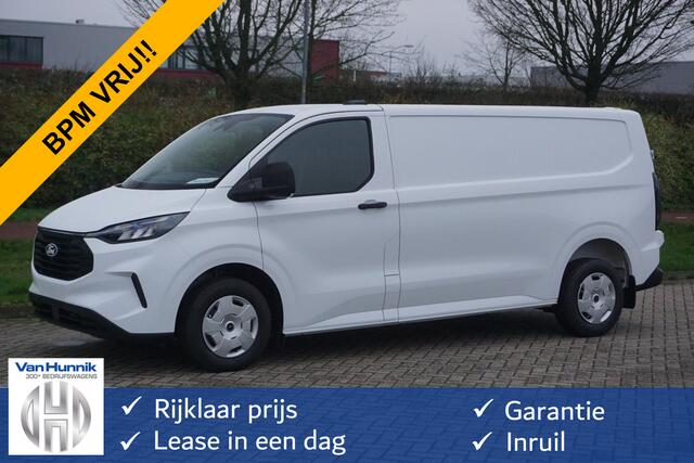Ford TRANSIT CUSTOM 320L 136PK Trend BPM VRIJ!! Sync4, Apple CP/Android A, Camera, LED!! NR. J732*